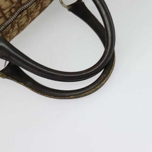 DIOR Trotter Canvas Boston Bag Brown - Picture 7 of 11